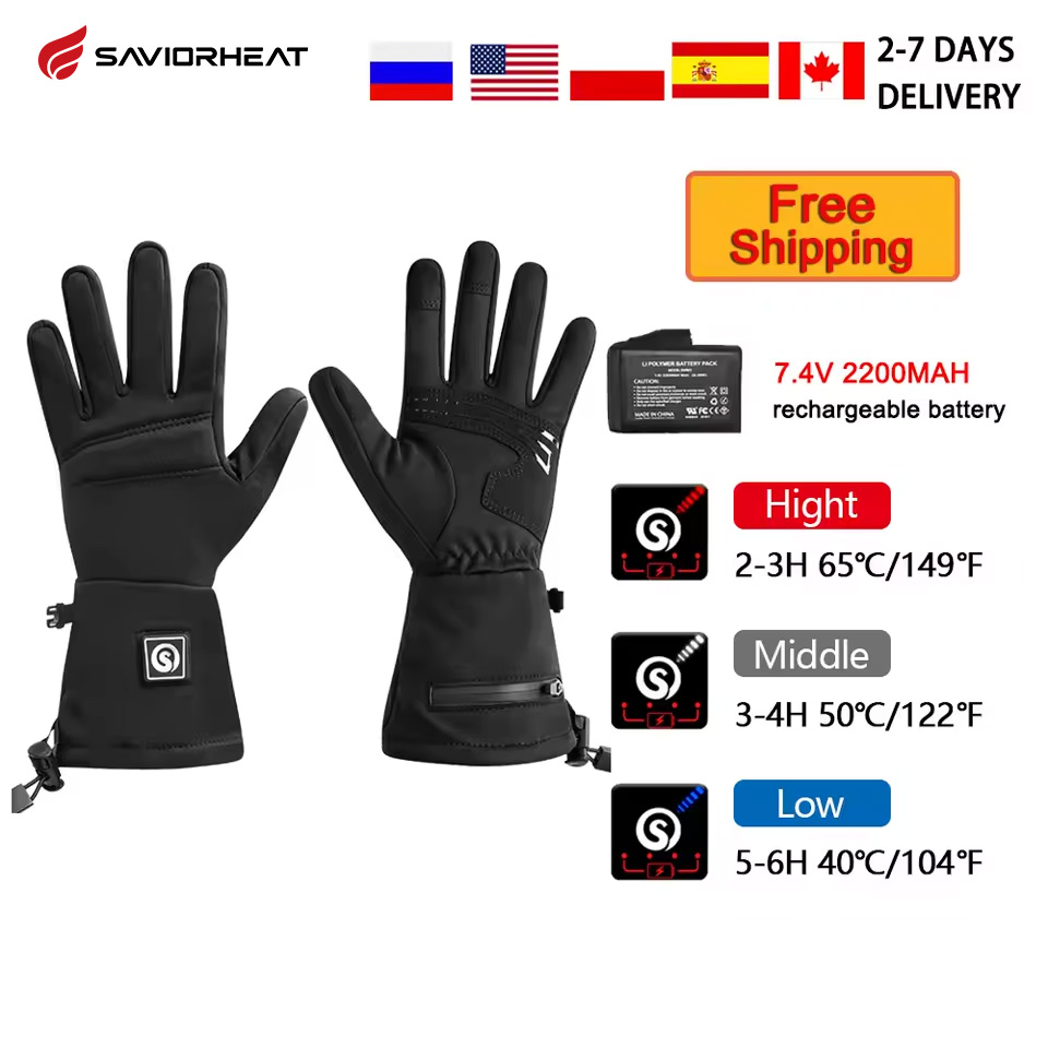Motorcycle Glove Knuckle - Snow Deer S18 зимние перчатки с