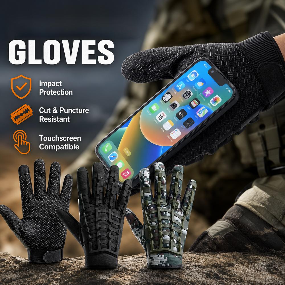 Тактические перчатки с сенсорн – обзор и цена Work Glove Impact