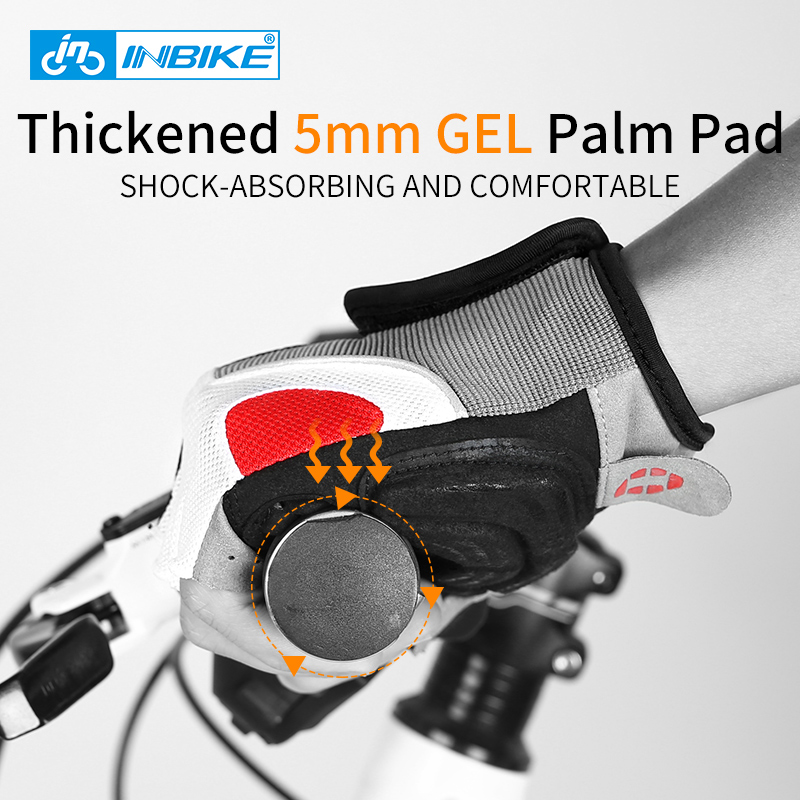 Велоперчатки INBIKE с гелевой  – обзор и цена Cycling Glove Padded