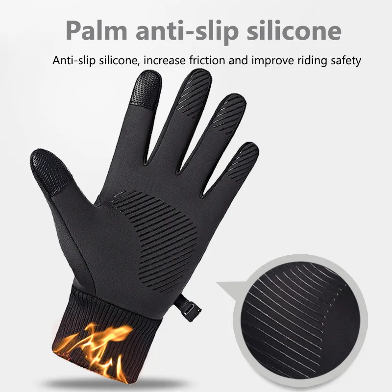 Зимние теплые полнопальцевые в – обзор и цена Ski Glove Waterproof